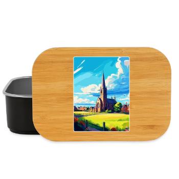 St Andrews Scotland Uk Travel Poster Souvenir WPA - Lunch Box - black - Front