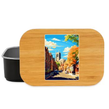 Richmond England Uk Vintage Travel Poster Souvenir - Lunch Box - black - Front