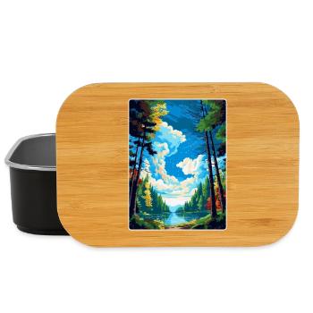 Forest Of Dean Vintage Travel Poster Souvenir WPA - Lunch Box - black - Front