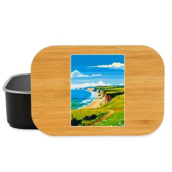 Dorset Uk Vintage Travel Poster Souvenir WPA - Lunch Box - black - Front