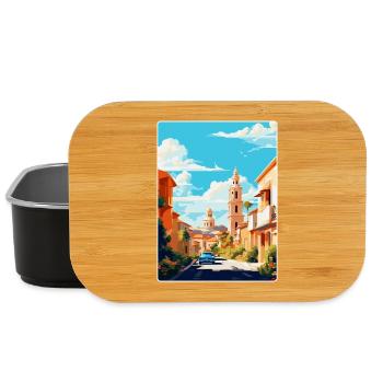Córdoba Spanien Vintage Reiseplakat WPA Souvenir - Lunch Box - Schwarz - Vorne