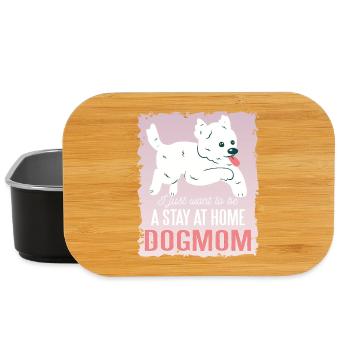 Morkie Dogmom - Lunch Box - black - Front
