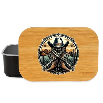 Logo de l’Ouest 1 - Boîte à goûter - noir - Devant
