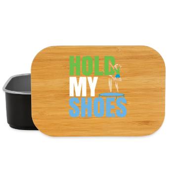 Halt meine Schuhe Trampolin Trampolin Trampolinspr - Lunch Box - Schwarz - Vorne