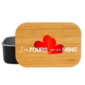 Valentine Happy Valentine - Lunch Box - Schwarz - Vorne