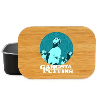Gangsta Puffins - Lunch Box - Schwarz - Vorne