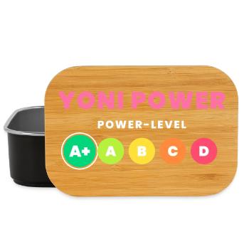 Yoni Power Level A Plus - Lunch Box - Schwarz - Vorne