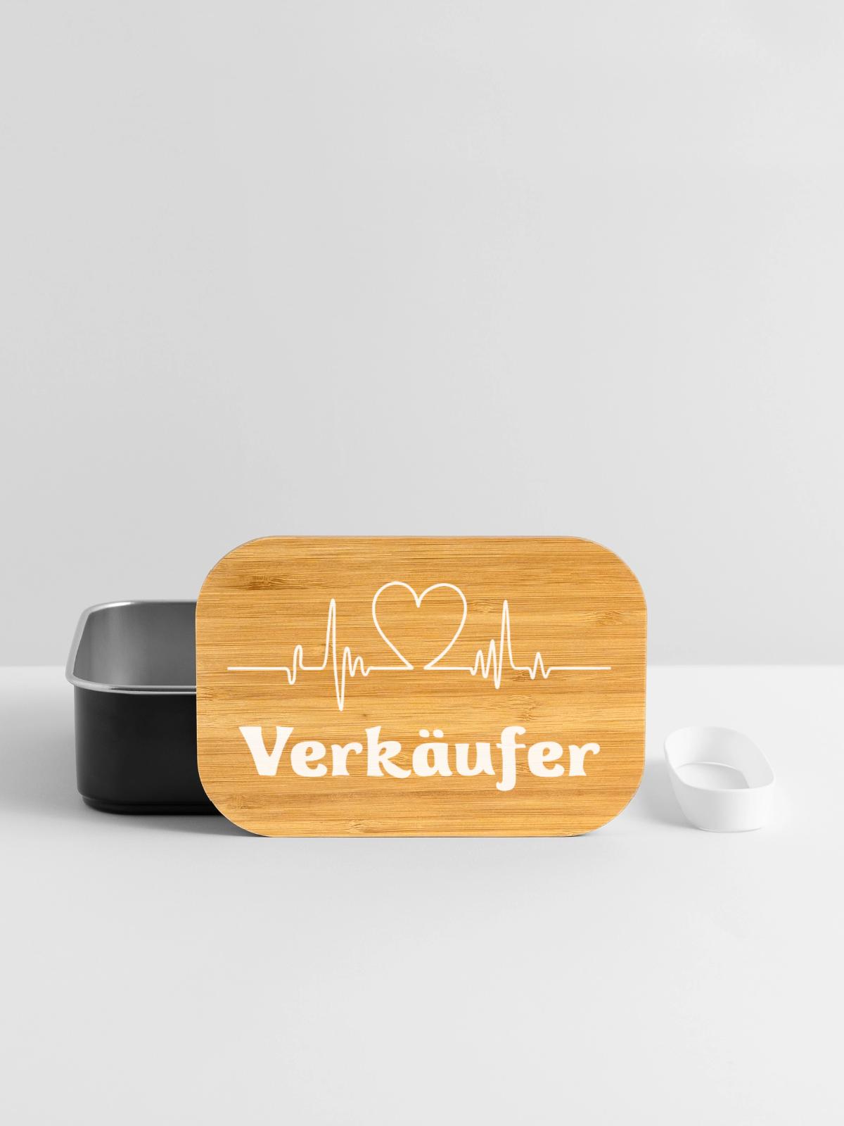 Verkäufer - Lunch Box - Schwarz - Vorne