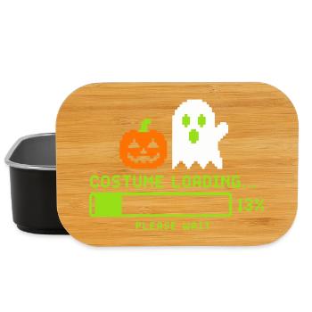 Hallowe Costume Loading Retro Gamer - Lunch Box - Schwarz - Vorne