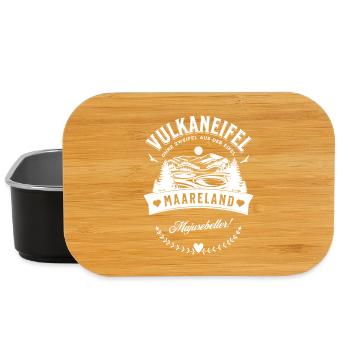 Vulkaneifel Ohne Zweifel Aus Der Eifel Maareland - Lunch Box - Schwarz - Vorne