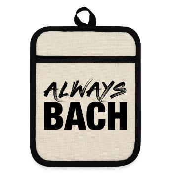 T-shirt de Johann Sebastian Bach - Maniques avec dos en caoutchouc - lin/noir  - Devant