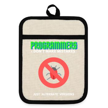 Programmeur Débogage T-Shirt Homme - Maniques avec dos en caoutchouc - lin/noir  - Devant