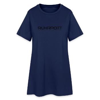 Ruhrpott - Frauen T-Shirt-Kleid - Light Navy - Vorne