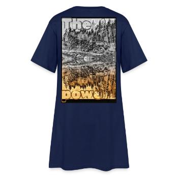 Chemise d’abattage Timber Harvester Forestry Company XO751 - Robe T-shirt Femme - marine clair - Dos