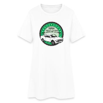 Coup d’État sportif italien - Robe T-shirt Femme - blanc - Devant