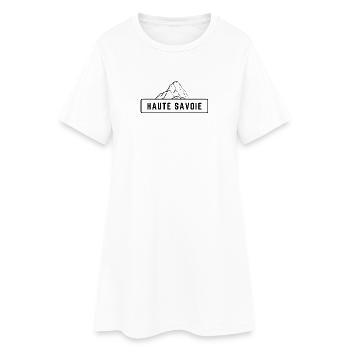 Haute Savoie Black Mountain - Women’s T-Shirt Dress - white - Front
