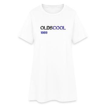1969 olds cool - Frauen T-Shirt-Kleid - Weiß - Vorne