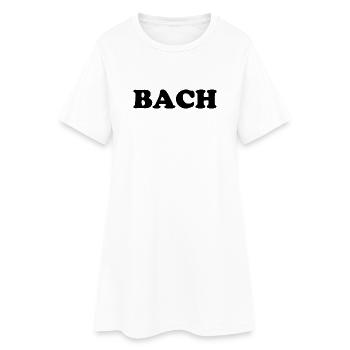 T-shirt de Johann Sebastian Bach - Robe T-shirt Femme - blanc - Devant