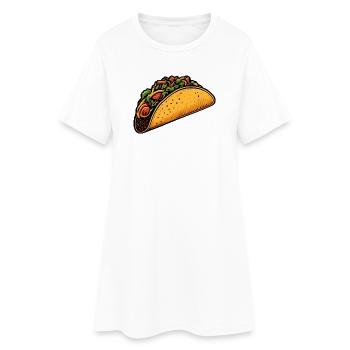 Tacos - Women’s T-Shirt Dress - white - Front