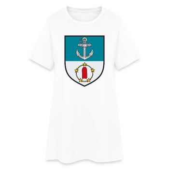 20. Bezirk Brigittenau Wappen Geschenk Shirt - Frauen T-Shirt-Kleid - Weiß - Vorne