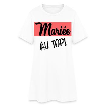 MARIEE. FUTURE MARIEE - Robe T-shirt Femme - blanc - Devant