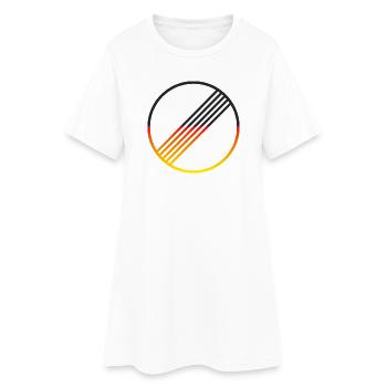 UNLIMITED GERMANY par Unlimited Apparel - Robe T-shirt Femme - blanc - Devant