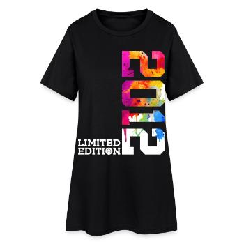 14E ANNIVERSAIRE ÉDITION LIMITÉE 2012 - Robe T-shirt Femme - noir - Devant