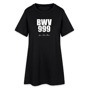 Bach Johann Sebastian - Robe T-shirt Femme - noir - Devant