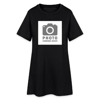 photo coming soon - Women’s T-Shirt Dress - black - Front