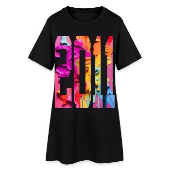 BUNT 15TH BIRTHDAY 2011 - Women’s T-Shirt Dress - black - Front