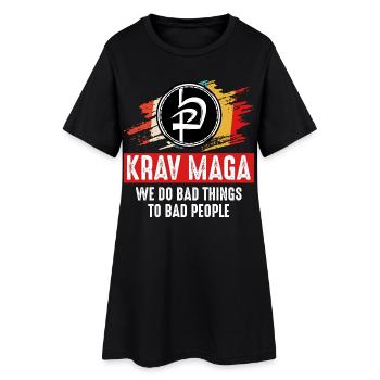 Krav Maga - Women’s T-Shirt Dress - black - Front