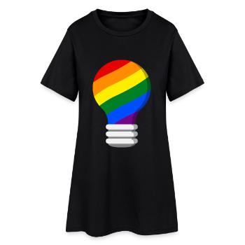 Gay Pride - Women’s T-Shirt Dress - black - Front