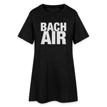 Johann Sebastian Bach Air T-shirt dit drôle - Robe T-shirt Femme - noir - Devant