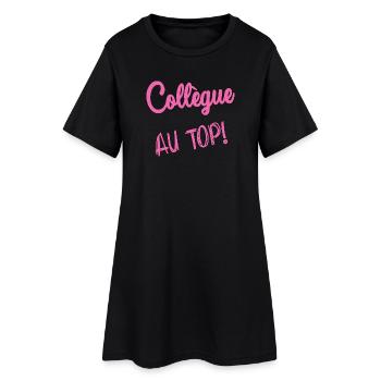 RETIREMENT. RETIREMENT. RETIRED. SENIOR. GRANNY. GRANDPA - Women’s T-Shirt Dress - black - Front