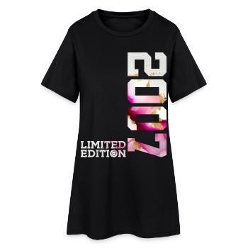19. GEBURTSTAG 19 JAHRE LIMITED EDITION 2007 - Frauen T-Shirt-Kleid - Schwarz - Vorne