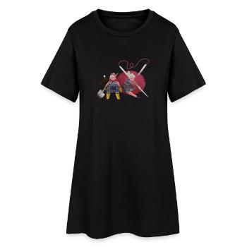 Grandma's Adventure - Women’s T-Shirt Dress - black - Front