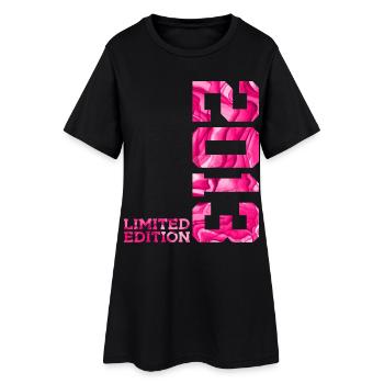 13E ANNIVERSAIRE ÉDITION LIMITÉE ROSE 2013 - Robe T-shirt Femme - noir - Devant