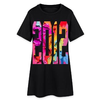 BUNT 14E ANNIVERSAIRE 2012 - Robe T-shirt Femme - noir - Devant
