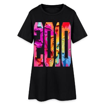 BUNT 16E ANNIVERSAIRE 2010 - Robe T-shirt Femme - noir - Devant