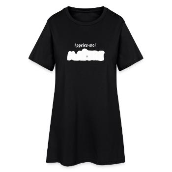Appelez moi maitre - Robe T-shirt Femme - noir - Devant