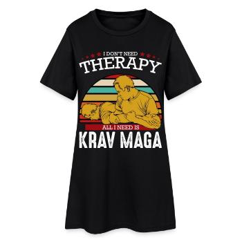 Krav Maga - Women’s T-Shirt Dress - black - Front