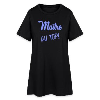MASTER - Women’s T-Shirt Dress - black - Front