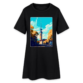 Dortmund Allemagne Poster de voyage vintage souvenir - Robe T-shirt Femme - noir - Devant