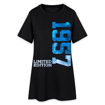 69E ANNIVERSAIRE ÉDITION LIMITÉE 1957 - Robe T-shirt Femme - noir - Devant