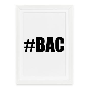 FERRY. BACCALAUREAT. PATENT. DNB. EXAMINATION. WELL DONE - Framed poster (27 × 37 cm) - white - Front