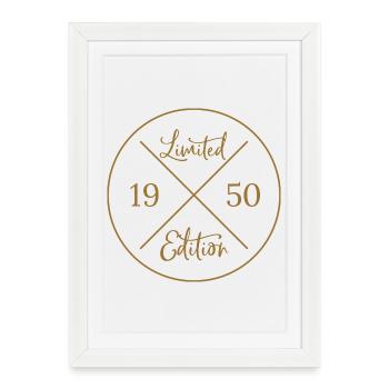 Limited Edition 1950 - Framed poster (27 × 37 cm) - white - Front
