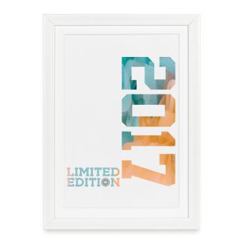 9TH BIRTHDAY LIMITED EDITION 2017 - Framed poster (27 × 37 cm) - white - Front