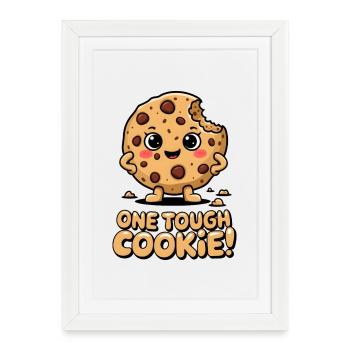Un biscuit coriace ! - Affiche encadrée (27 × 37 cm) - blanc - Devant