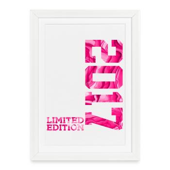 9TH BIRTHDAY LIMITED EDITION 2017 - Framed poster (27 × 37 cm) - white - Front