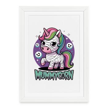 Momiemaïs - Affiche encadrée (27 × 37 cm) - blanc - Devant